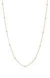 Bony Levy 14k Gold Ball Bead Chain Necklace In Yellow Gold