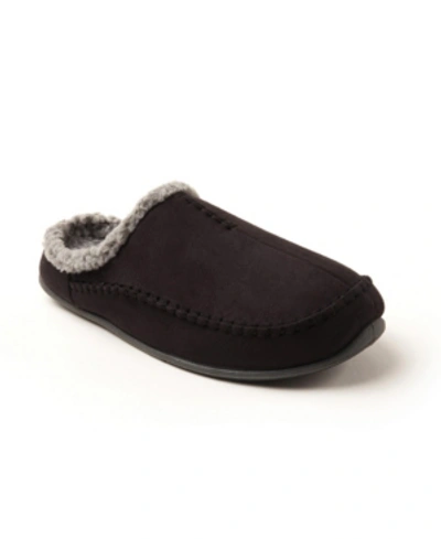 Deer Stags Nordic Plus Memory Foam Slipper In Black