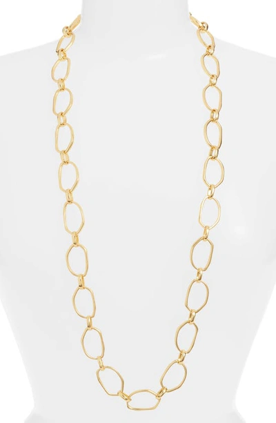 Karine Sultan Long Chain Necklace In Gold