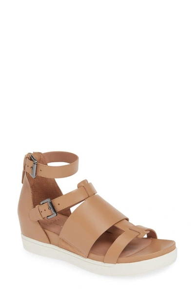 Linea Paolo Renata Strap Sandal In Desert Nappa Leather