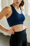 Free People Fp Movement Free Throw Crop Tank In Summer Night