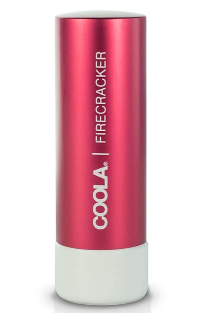 Coolar Coola® Suncare Mineral Liplux® Organic Tinted Lip Balm Spf 30 In Firecracker