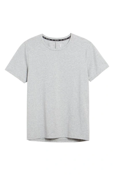 On Stretch Organic Cott T-shirt In Grey