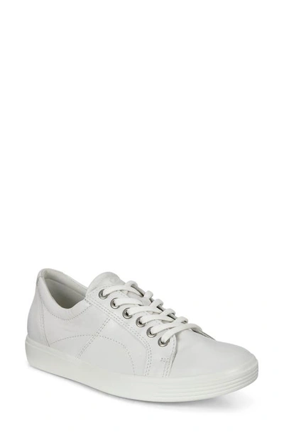 Ecco Women's Soft Classic Lace-up Sneakers Women's Shoes In White