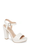 Chinese Laundry Women's Aced Platform Sandals Women's Shoes In White