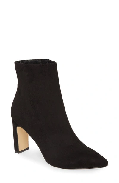 Chinese Laundry Erin Bootie In Black Faux Suede
