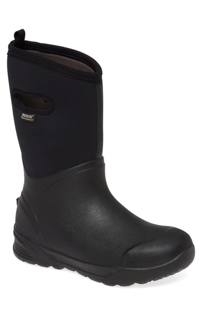 Bogs Bozeman Tall Waterproof Boot In Black