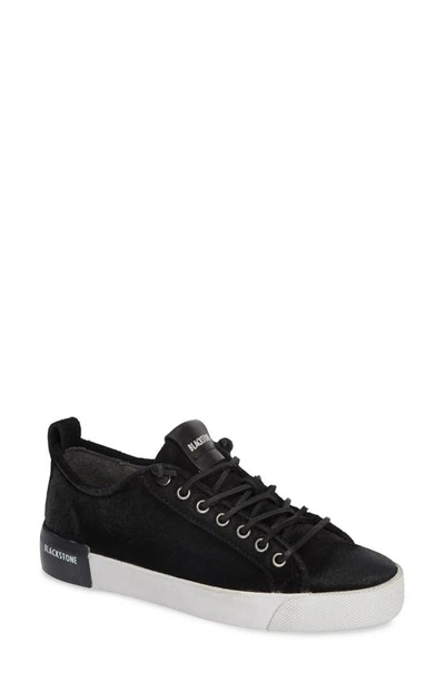 Blackstone Gl60 Trainer In Black Leather