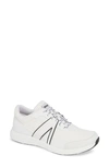 Traq By Alegria Qarma Sneaker In White Leather