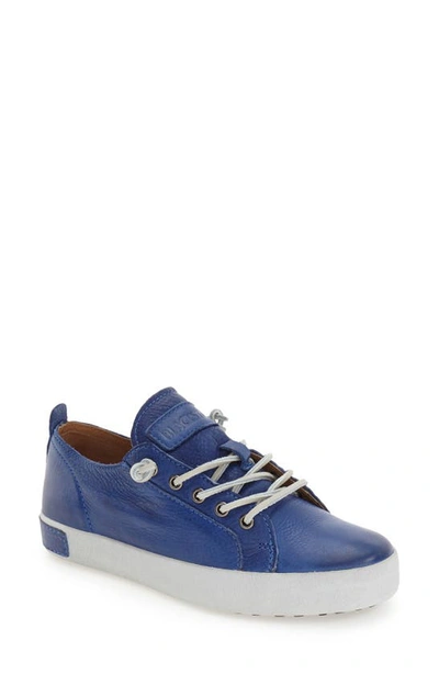 Blackstone 'jl20' Sneaker In Dark Cobalt Leather