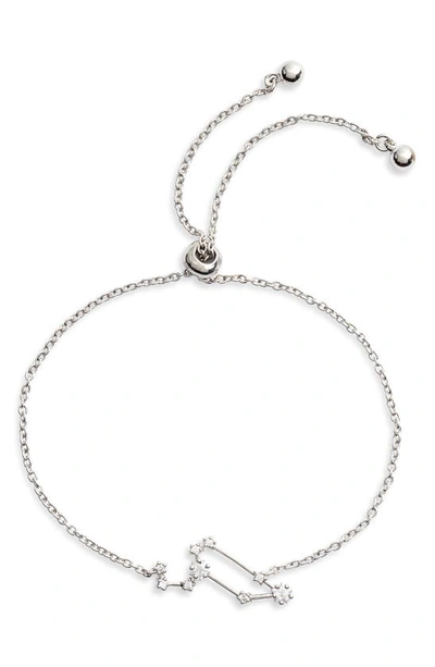 Sterling Forever Zodiac Bracelet In Silver Leo