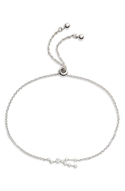 Sterling Forever Zodiac Bracelet In Silver Taurus