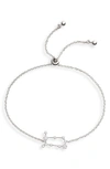 Sterling Forever Women's Gemini Constellation Bracelet In Silver-tone