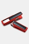 M-clipr Ultralight Money Clip In Red/ Black