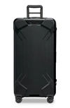 Briggs & Riley The Torq Collection Extra Large Trunk Spinner In Stealth