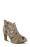 L'artiste Amora Sandal In Beige Leather