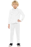 Opposuits Kids' Knight Two-piece Suit With Tie In White