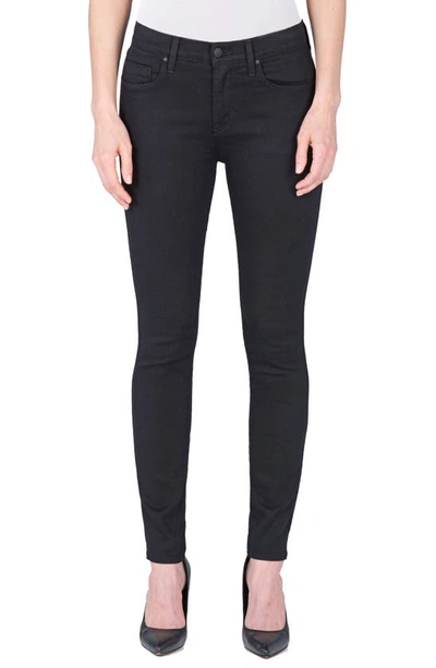 Fidelity Denim Gwen High Rise Skinny Jeans In Jett