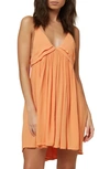 O'neill Saltwater Cover-up Dress In Melon