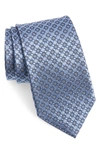 Nordstrom Men's Shop Neat Silk Tie In Light Blue