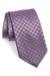 Nordstrom Men's Shop Neat Silk Tie In Purple