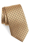 Nordstrom Men's Shop Neat Silk Tie In Yellow