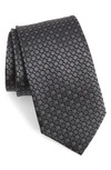 Nordstrom Men's Shop Neat Silk Tie In Black