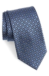 Nordstrom Men's Shop Neat Silk Tie In Navy