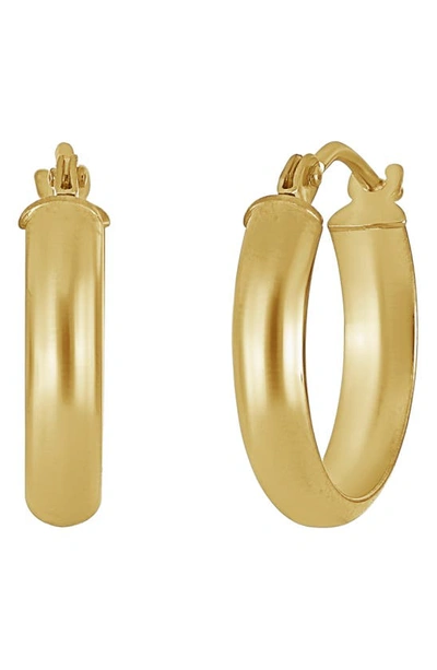 Bony Levy 14k Gold Wide Huggie Hoops In Yellow Gold