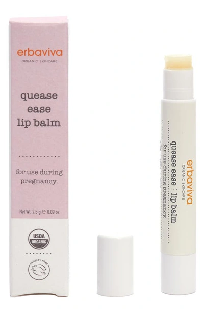 Erbaviva Babies' Quease Ease Lip Balm In Opaque
