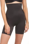 Tc Cooling High Waist Thigh Slimmer In Black