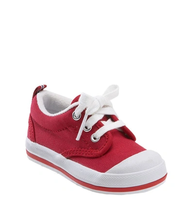 Kedsr Babies' 'graham' Lace-up Sneaker In Red Canvas