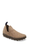 Asportuguesas City Sneaker In Taupe Fabric