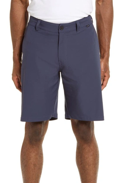 Travismathew Starnes Stretch Performance Shorts In Heather Insignia