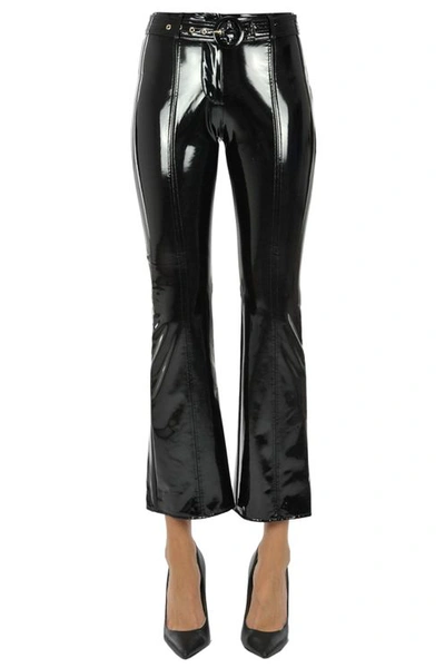 Nenette Vinyl Trousers In Black