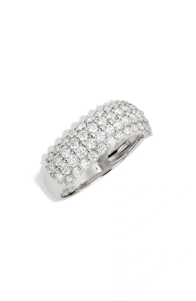 Bony Levy Audrey Wide Pavé Statement Band In White Gold/ Diamond