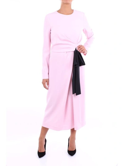 Albino Teodoro Women's  Pink Acetate Dress