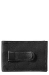 Johnston & Murphy Men's Two-fold Money Clip Wallet In Black