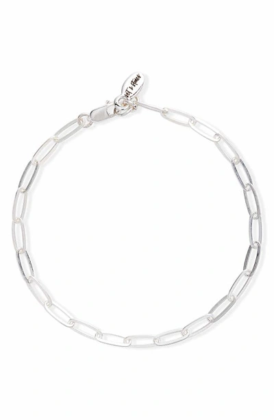 Set & Stones Kenny Chain Bracelet In Silver