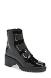 Bos. & Co. Indie Waterproof Bootie In Black Patent Leather