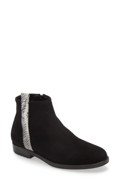 Bos. & Co. Rule Waterproof Bootie In Black Suede