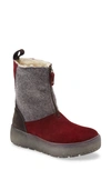 Bos. & Co. Bos. & Co Ignite Waterproof Winter Boot In Sangria Suede