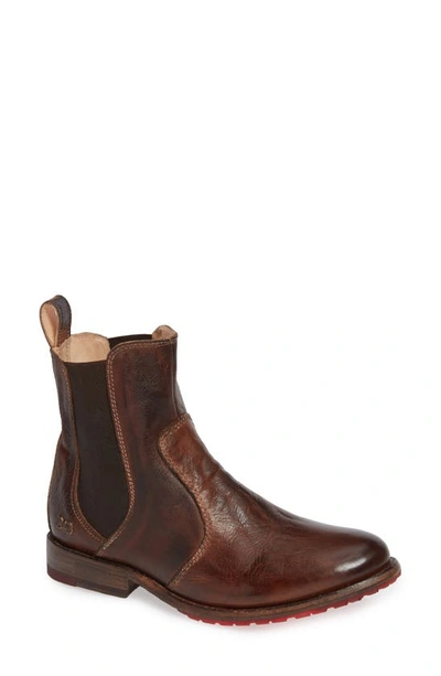Bed Stu Nandi Chelsea Boot In Teak Rustic