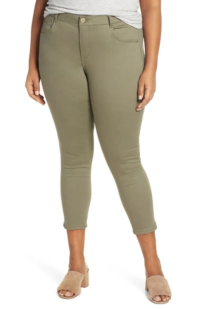 Wit & Wisdom Ab-solution High Waist Ankle Skinny Pants In Lok Laurel