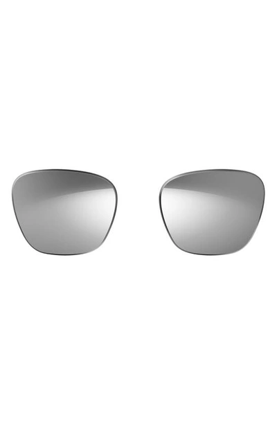 Boser Frames Alto Polarized Lenses In Mirrored Silver