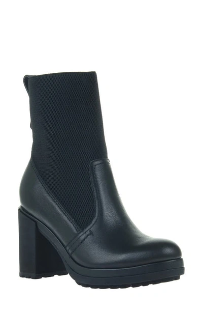 Naked Feet Survival Boot In Black Leather