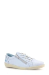 Cloud Aika Sneaker In Velvet Ice Blue Leather