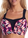 Panache Ultimate High Impact Underwire Sports Bra In Neon Lights