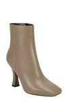 Marc Fisher Ltd Cello Bootie In Wood Smode Leather
