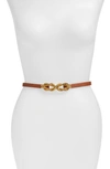 Raina 'lillian' Belt In Cognac